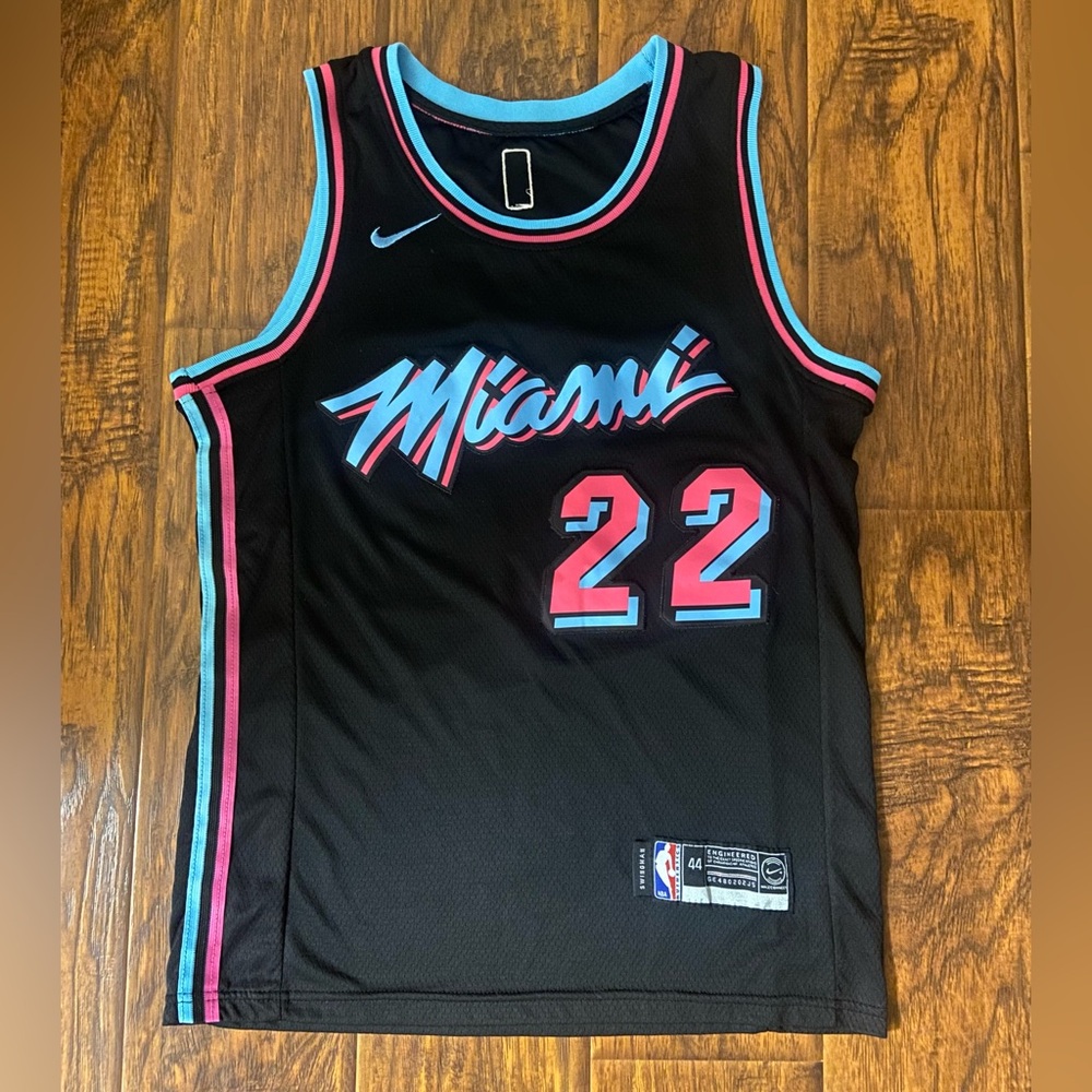 NBA Miami Heat Basketball Nike Ultimate Jersey #22 Butler